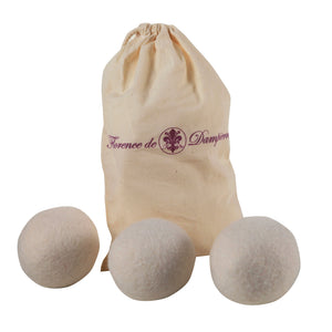 Pure Virgin Wool Extra-Large Dryer Eggs Set of 3 with Storage Bag